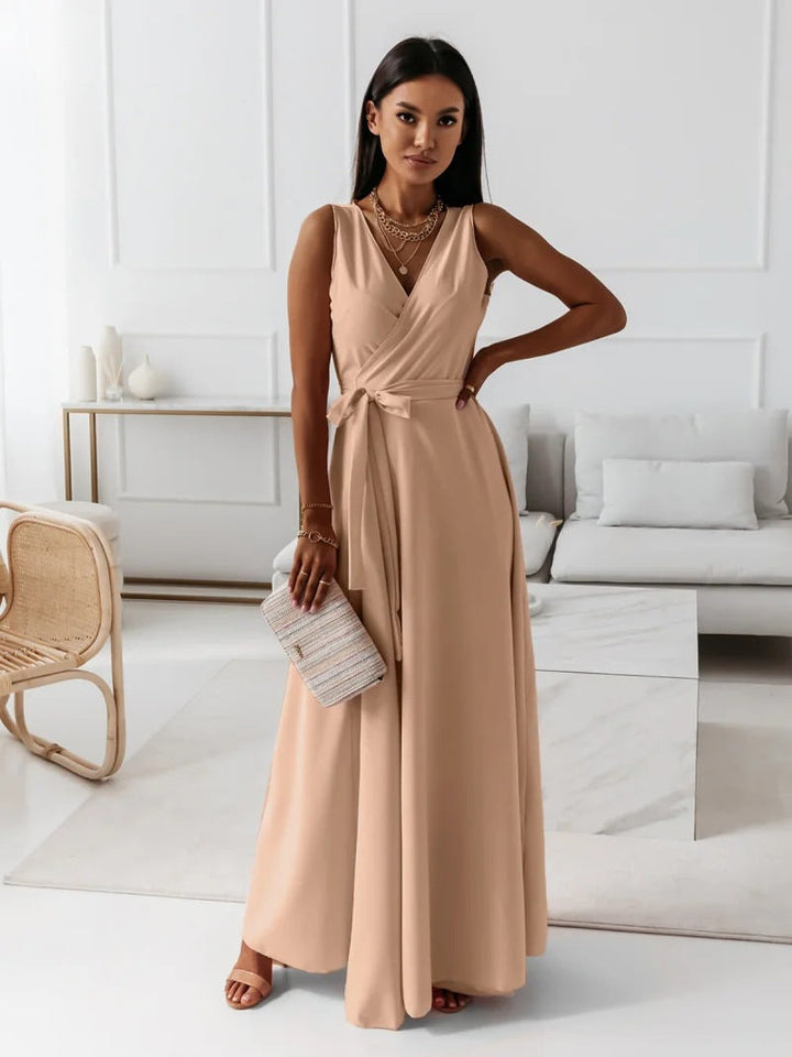 Gabrielle | Women's Wedding Guest Maxi Wrap Dress
