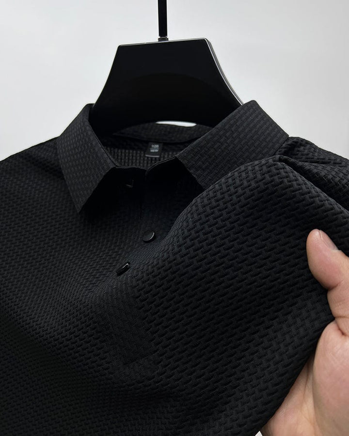 Men's Casual Structured Polo Shirt for Everyday Wear