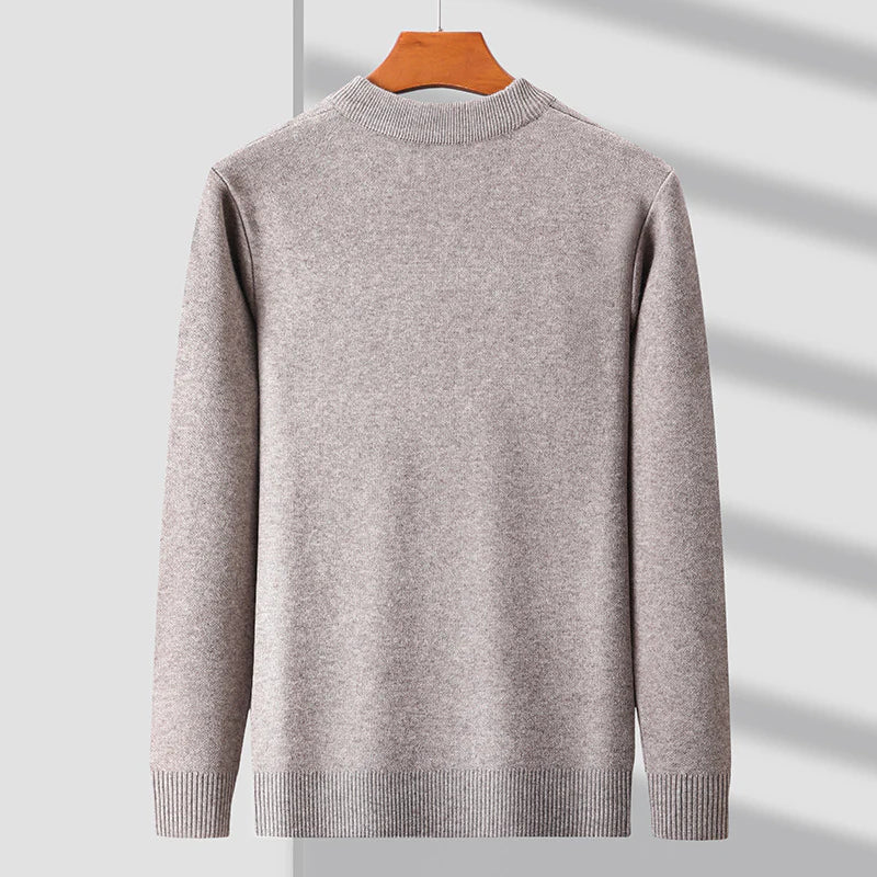 Men's Merino Wool Sweater - Premium Quality Knitwear