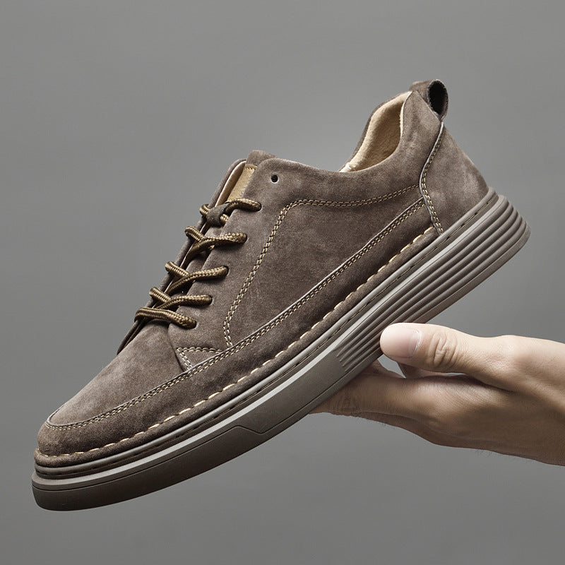 Men's Leather Navarro Shoes - Stylish and Durable Footwear-MODAUTLET