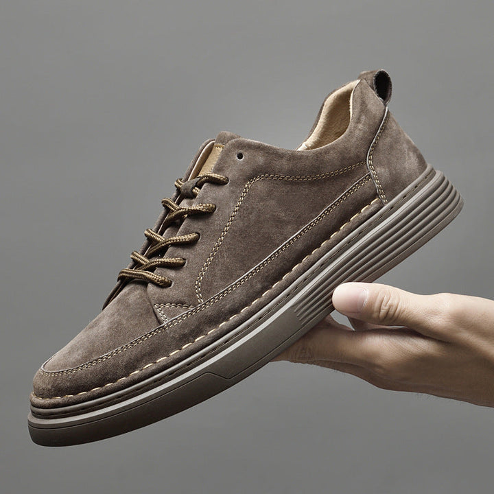 Men's Leather Navarro Shoes - Stylish and Durable Footwear-MODAUTLET