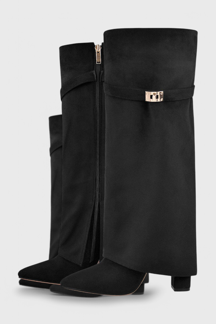 Raya Sleek Everyday Boots Black