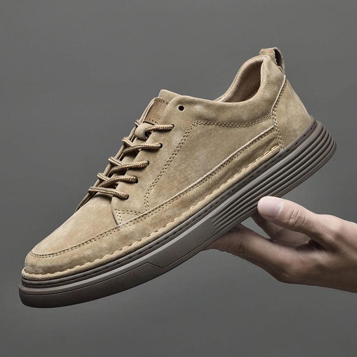 Men's Leather Navarro Shoes - Stylish and Durable Footwear-MODAUTLET