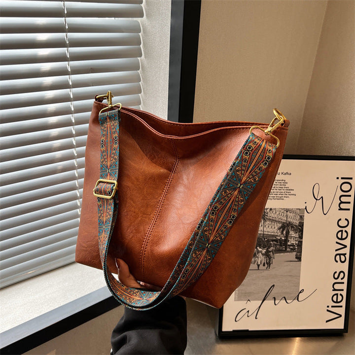 Handwoven Rattan Crossbody Bag For Everyday Travel-MODAUTLET