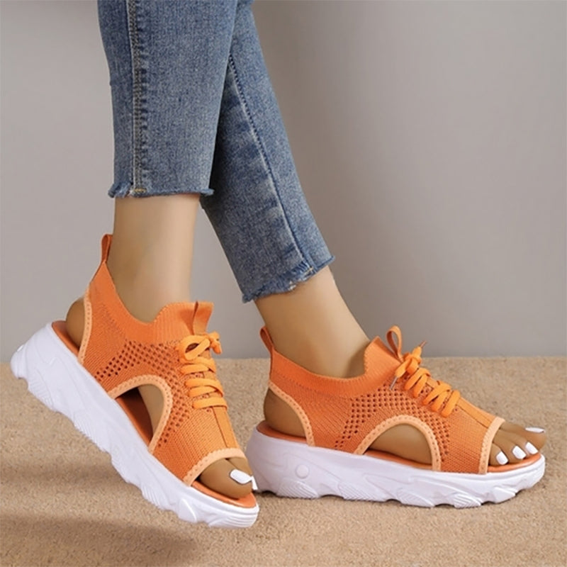 Women's Stylish Breathable Platform Sandals-MODAUTLET