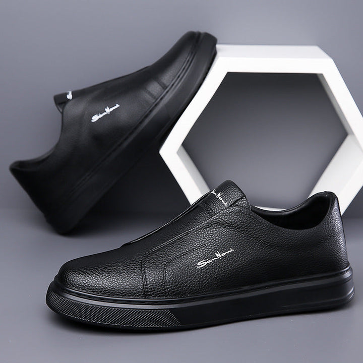 Men's Slip-On Canvas Sneakers - Harbour Style-MODAUTLET
