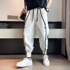 Men's Tapered Joggers with Drawstring Waist and Pockets-MODAUTLET