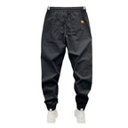 Men's Retro Japanese Style Cotton Jogger Pants - Comfortable Workwear