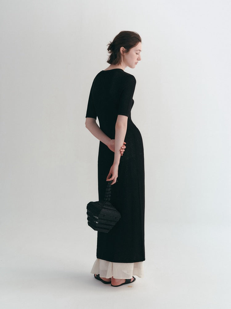 Lightweight Hollow Knit Cardigan for All Seasons