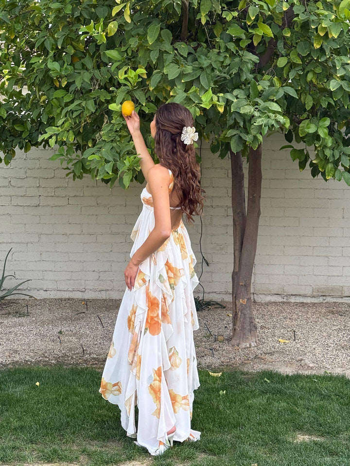 Women's Elegant Halter Maxi Dress