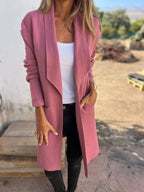 Soft Knit Cardigan - Cozy & Stylish Pink