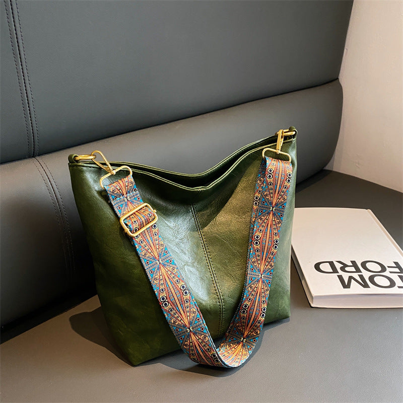 Handwoven Rattan Crossbody Bag For Everyday Travel-MODAUTLET