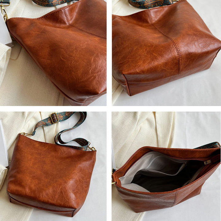 Handwoven Rattan Crossbody Bag For Everyday Travel-MODAUTLET