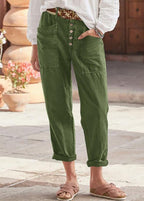 Women's Elegant Relaxed Trousers-MODAUTLET