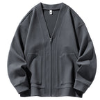 Casual Knit Cardigan Sweater for Men - Perfect for Daily Wear