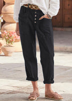 Women's Elegant Relaxed Trousers-MODAUTLET