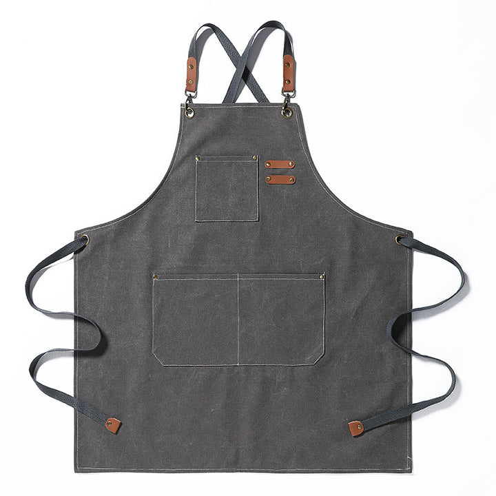Men's Durable Stain-Resistant Canvas Work Apron