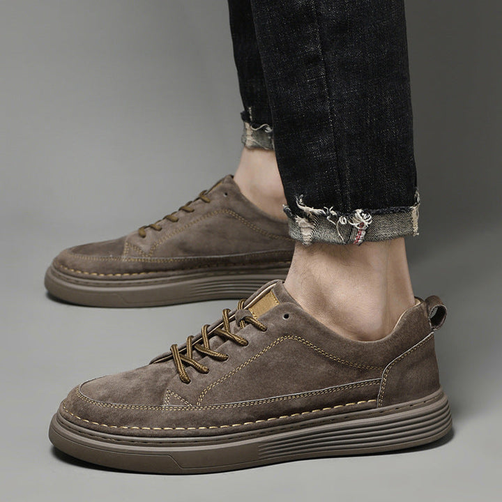 Men's Leather Navarro Shoes - Stylish and Durable Footwear-MODAUTLET