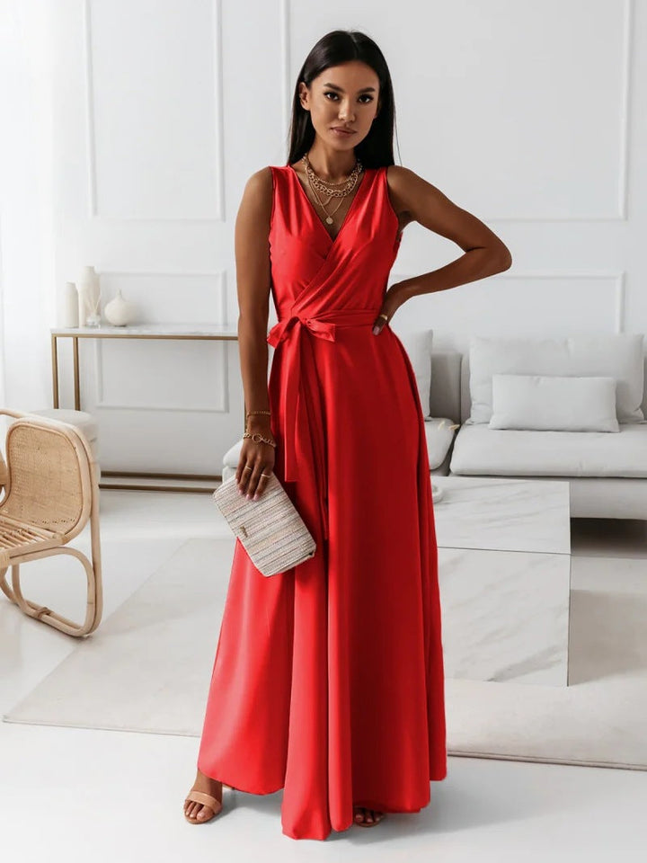 Gabrielle | Women's Wedding Guest Maxi Wrap Dress