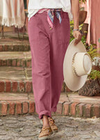 Women's Elegant Relaxed Trousers-MODAUTLET