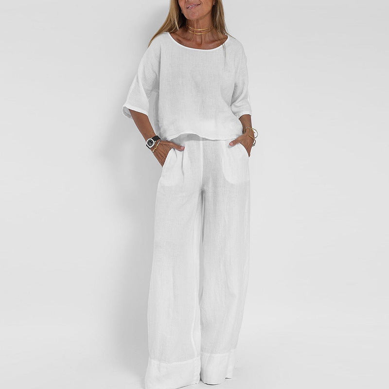 Mary | Conjunto Feminino Confortável de Corte Largo e Coordenado