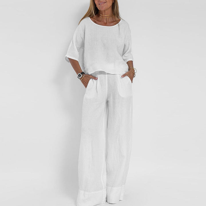 Mary | Conjunto Feminino Confortável de Corte Largo e Coordenado