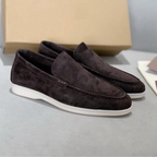 Men's Suede Loafers - Stylish and Comfortable Footwear Chocolate