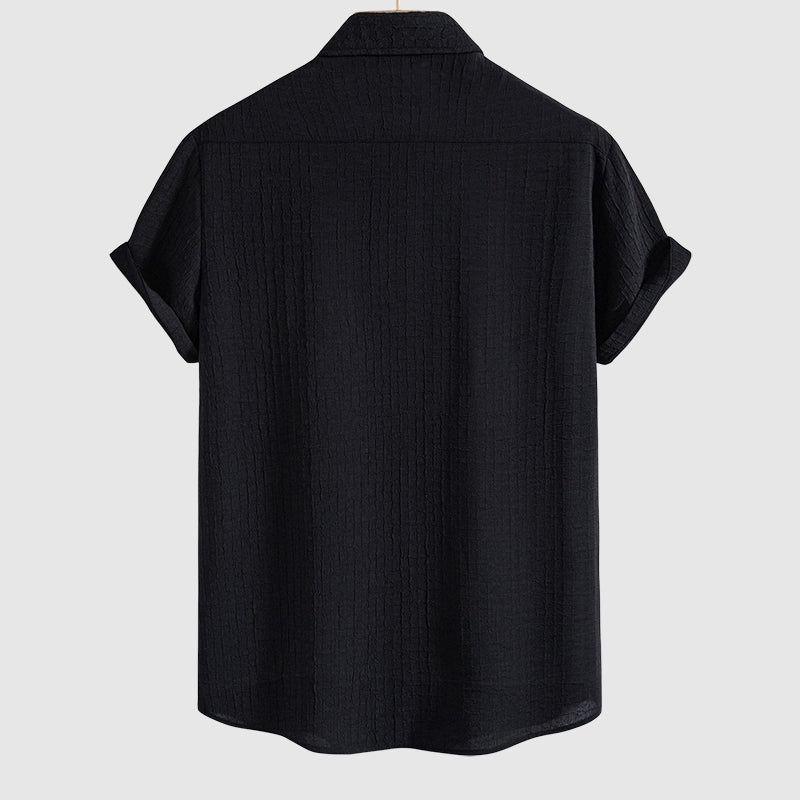Oliver | Men's Ribbed Stripe Summer Vacation Outfit Set-MODAUTLET