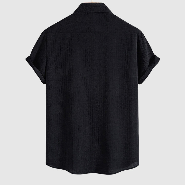 Oliver | Men's Ribbed Stripe Summer Vacation Outfit Set-MODAUTLET