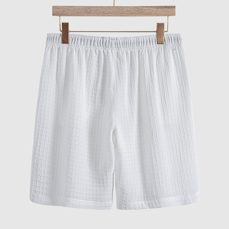 Oliver | Men's Ribbed Stripe Summer Vacation Outfit Set-MODAUTLET
