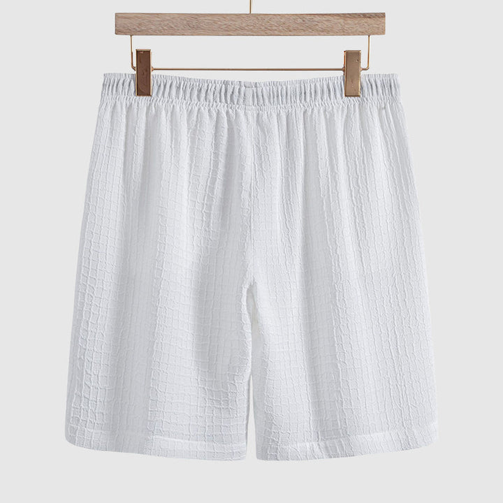 Oliver | Men's Ribbed Stripe Summer Vacation Outfit Set-MODAUTLET