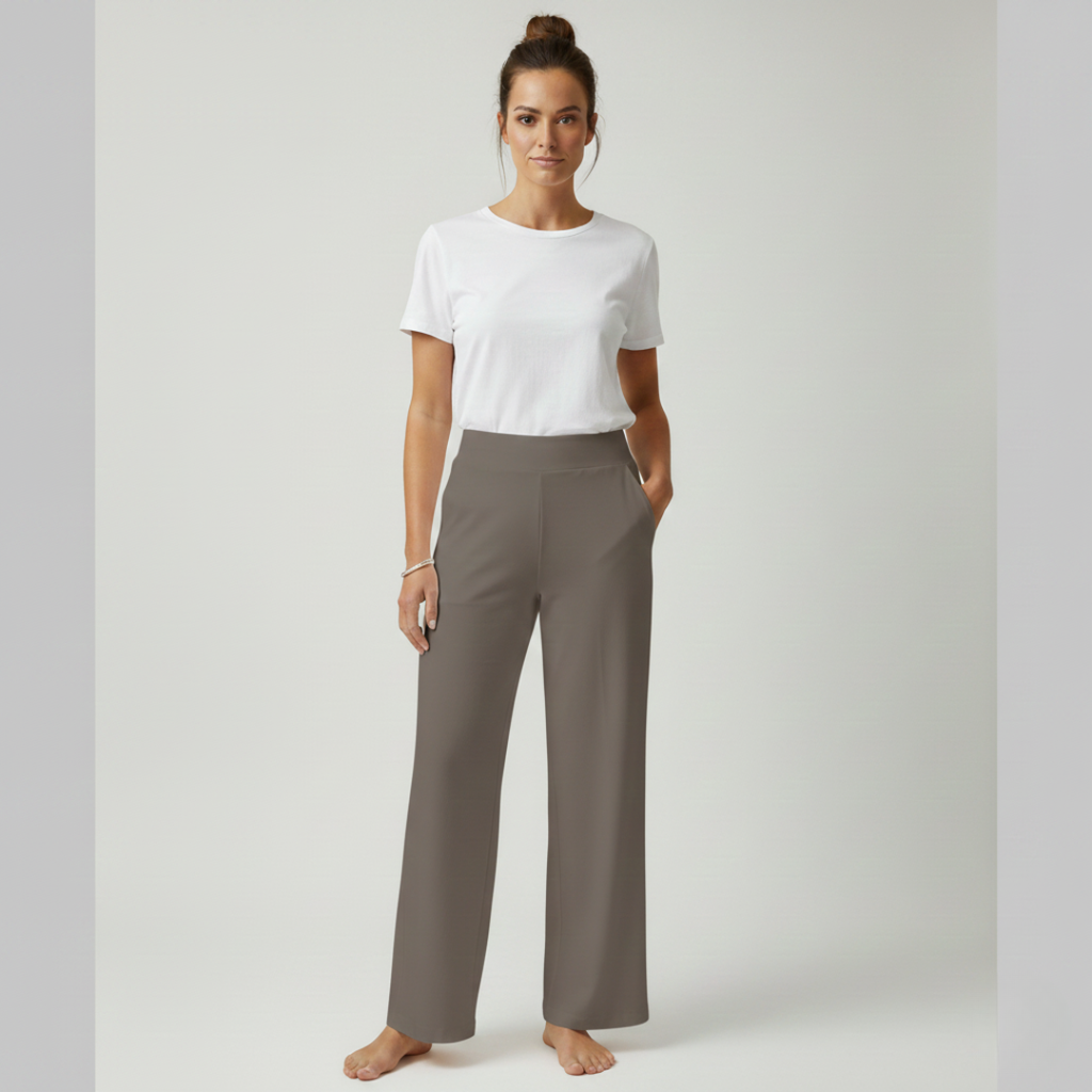 Women's Comfortable Stretch Pants Taupe