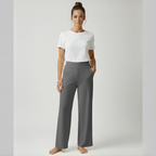 Women's Comfortable Stretch Pants Dark Gray