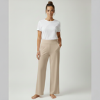 Women's Comfortable Stretch Pants Cream