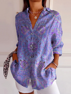 Women's Retro Shirt Lavender