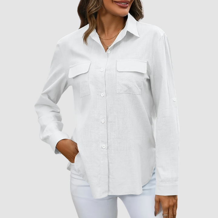 Women's Elegant Perfect Blouse-MODAUTLET