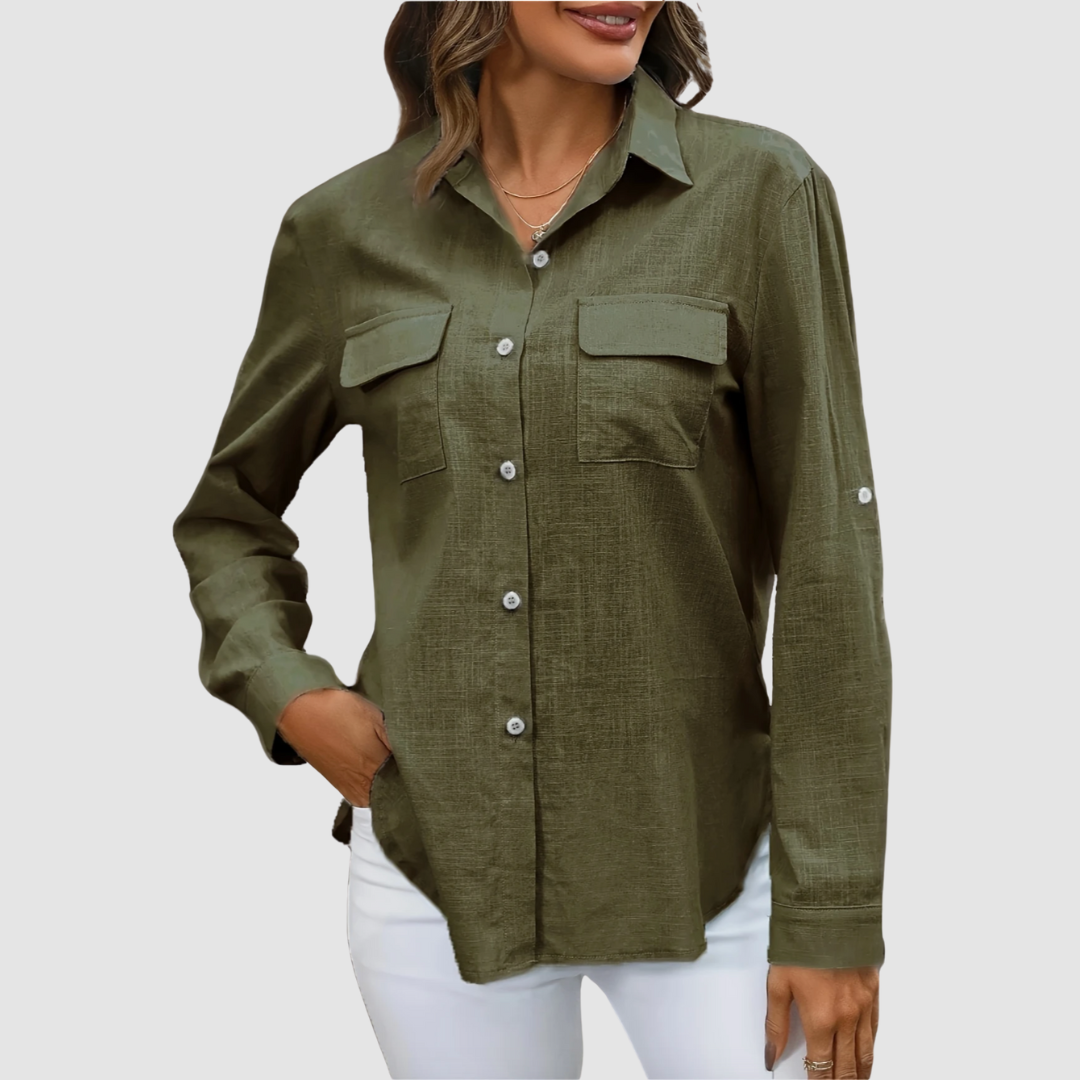 Women's Elegant Perfect Blouse-MODAUTLET