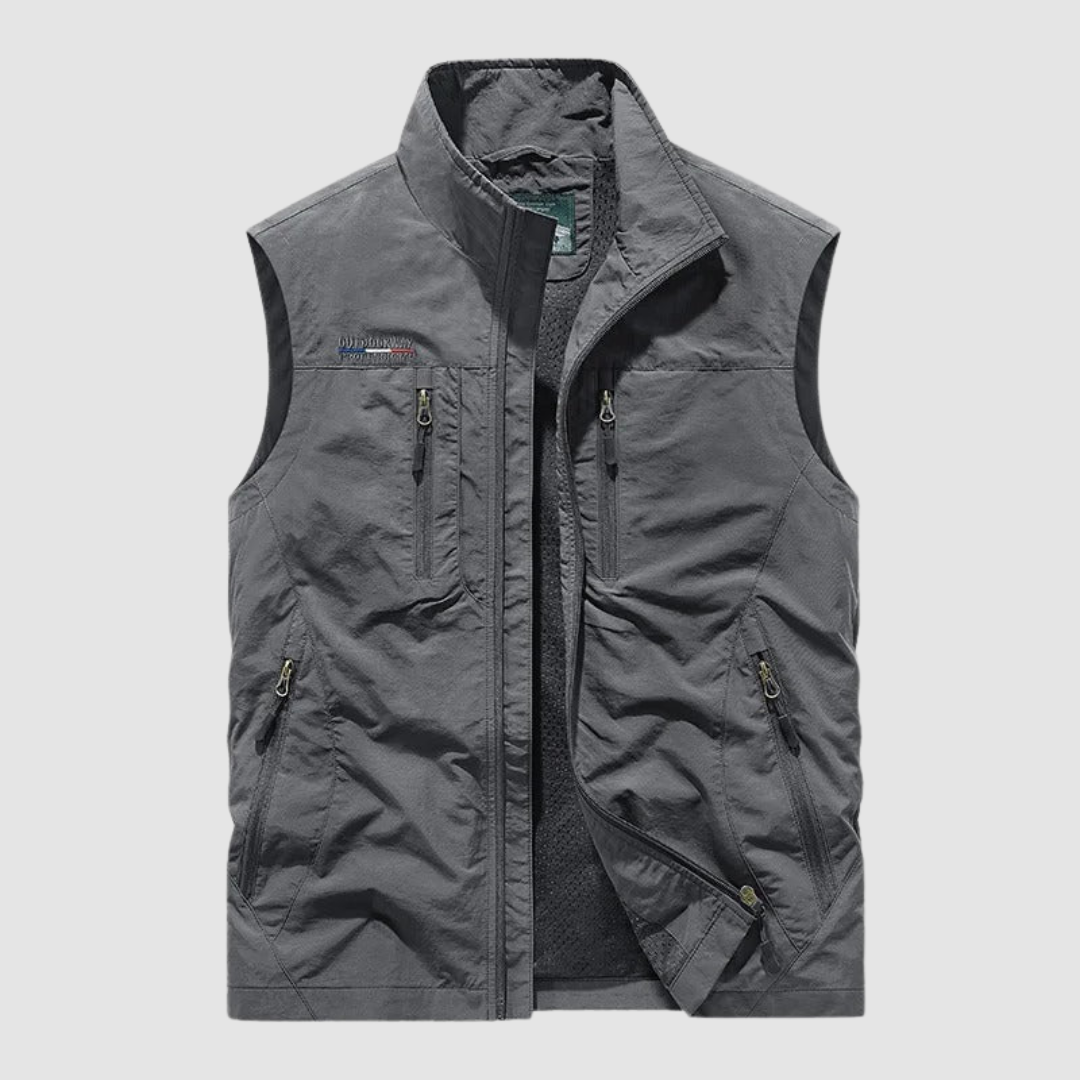 Men's Lightweight Breathable Outdoor Utility Vest