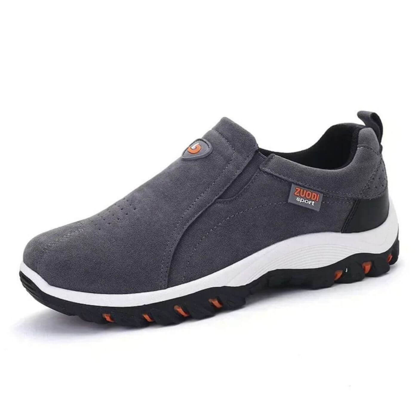 Men's Premium Orthopedic Running Shoes - StrideMax Grey