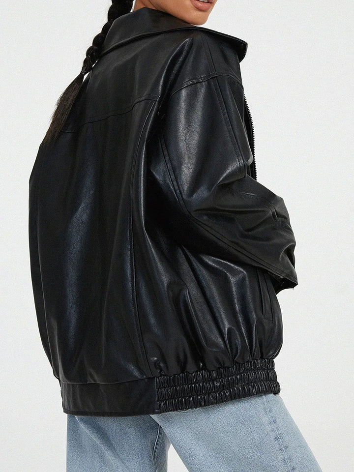 Oversized Bomber Jacket