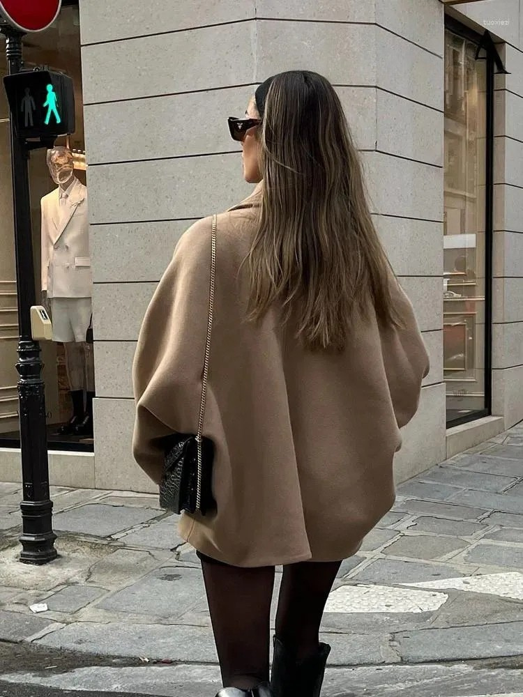 Oversized Collared Coat