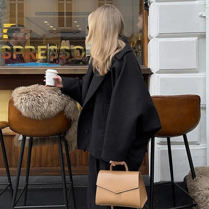 Oversized Collared Coat