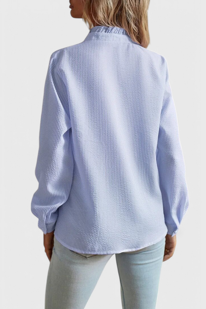 Women's Elegant Ruffles Blouse-MODAUTLET