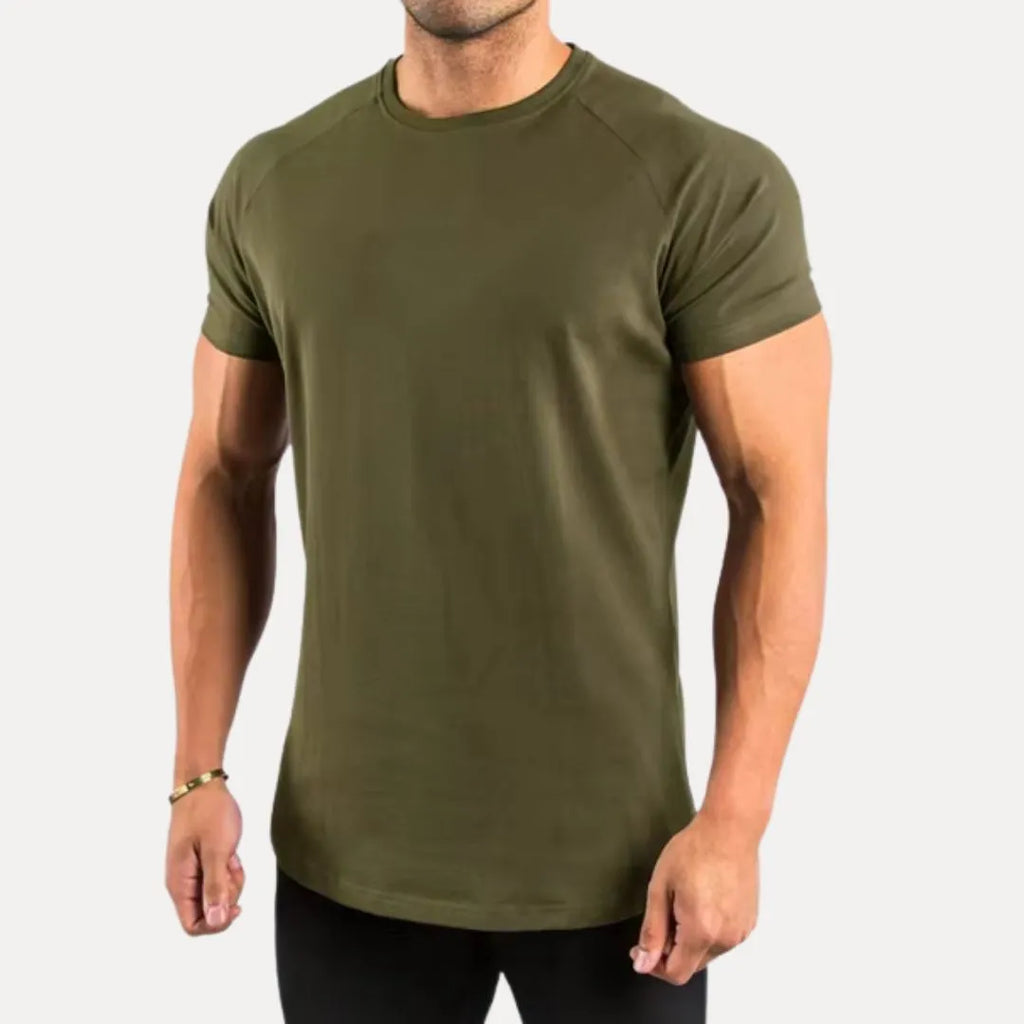 Men's Premium Muscle Fit T-Shirt Army Green