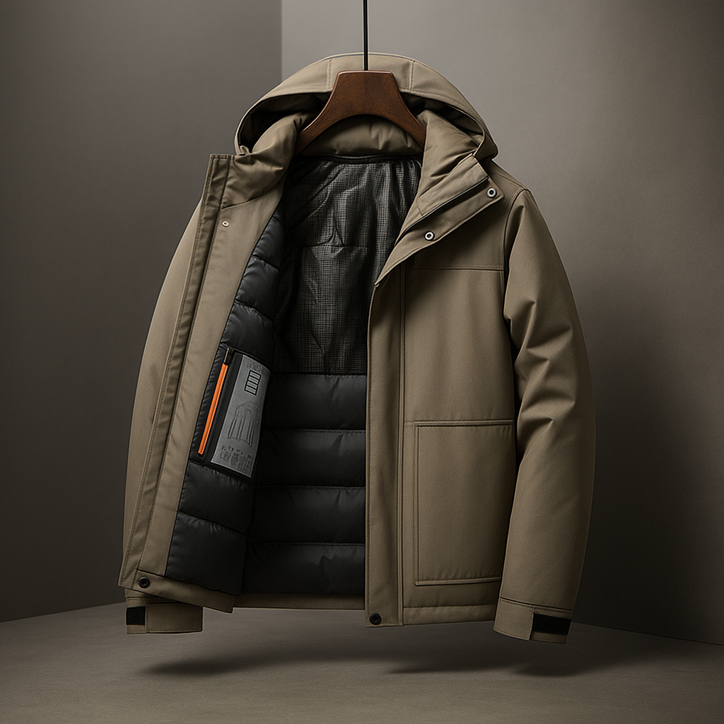 Prescott Men's Down Jacket Army Green