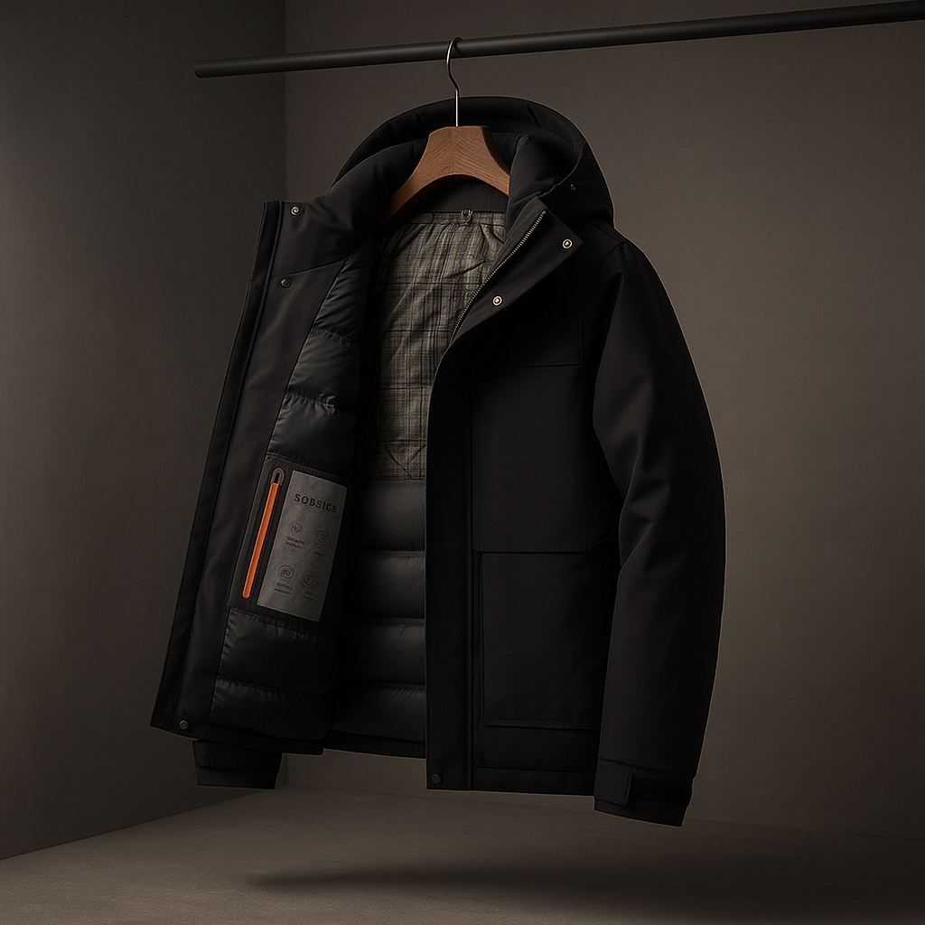 Prescott Men's Down Jacket Black