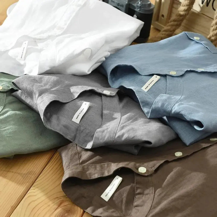Prestige Casual Linen Shirt-MODAUTLET