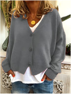 Premium Cardigan - Geneva Collection Grey