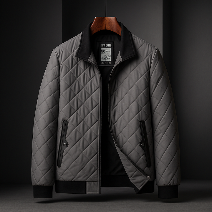 Quilted Outdoor Jacket Ash