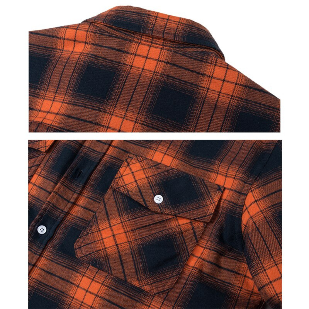 Men's Fleece-Lined Plaid Shirt Jacket